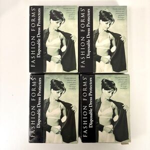 NEW Fashion Forms Disposable Dress Protectors Adhesive Cotton Clothing Shields